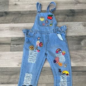 Vintage jean overalls